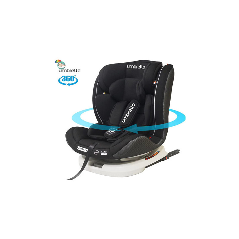 Carseat Umbrella isofix  360 degree (Black)