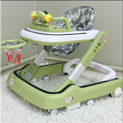 4 in 1 Multifunctional Baby Walker with Basketball