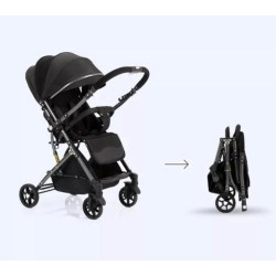 Umbrella X6 Baby Stroller Flip Arm Original High Quality black