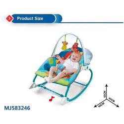 Kids Play Chair 3x1 Baby Toys Saliva Funny Musical Chaise Table