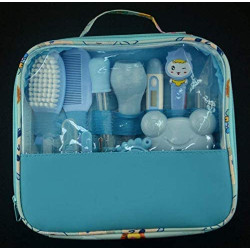 13pcs/Set Multifunction Complete Nursery Care Kit for Newborn  Blue