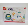 Happy bed bell coloring and music box for baby