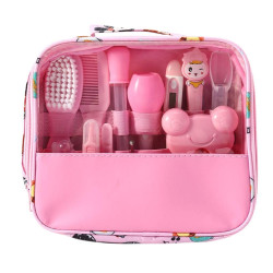 13pcs/Set Multifunction Complete Nursery Care Kit for Newborn Pink