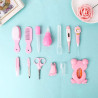 13pcs/Set Multifunction Complete Nursery Care Kit for Newborn Pink