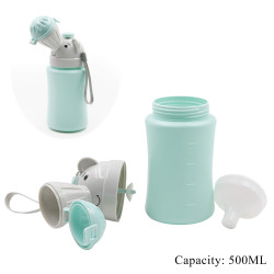 Potty Emergency Toilet for Camping Car Travel and Kid Potty Pee Training, Leak Proof Travel Potty Bottle(Boy