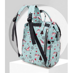 Travel Waterproof Diaper Bag, Baby Blue