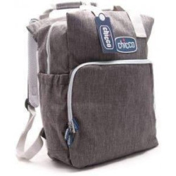 Chicco backpack for diapers and baby supplies(Gray)