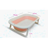 Children Folding Bath Tub pink