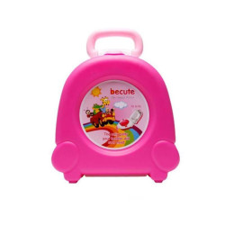 Potty bag for external use, pink