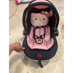 Carseat first stage (Turkish) cat shape (pink)