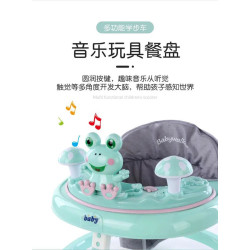 baby walker mint green