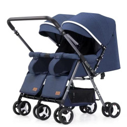 Twin baby stroller, some...